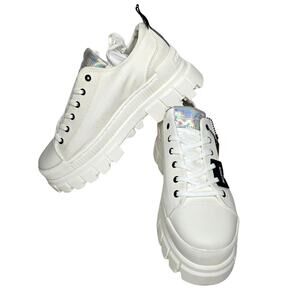 Palladium Women's Revolt Lo Tx Sneaker Size 10 NIB Star White